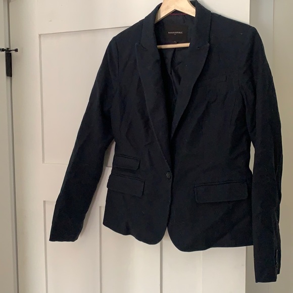 Banana Republic Navy Blazer - Picture 1 of 3